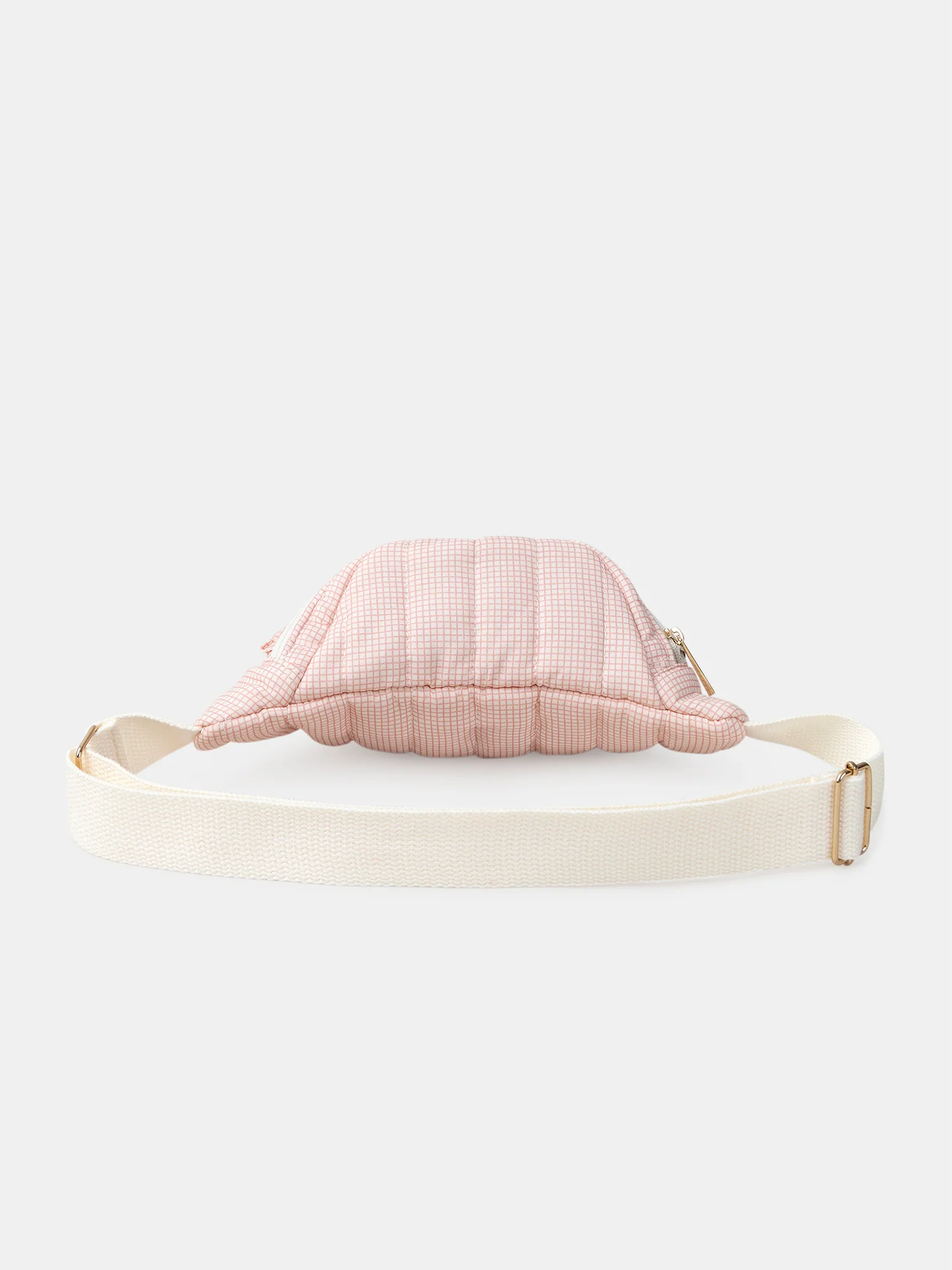 Marsupio a Quadretti Rosa per Ragazze - Image 6