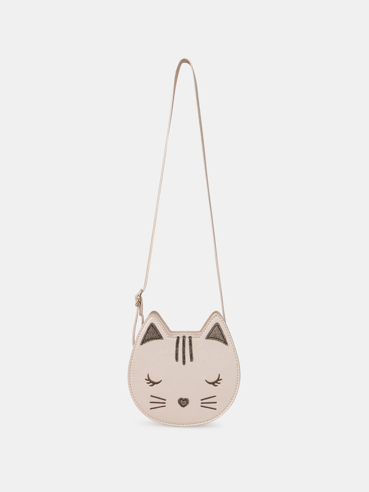 Borsa a tracolla con testa di gatto rosa Bambina - Image 3