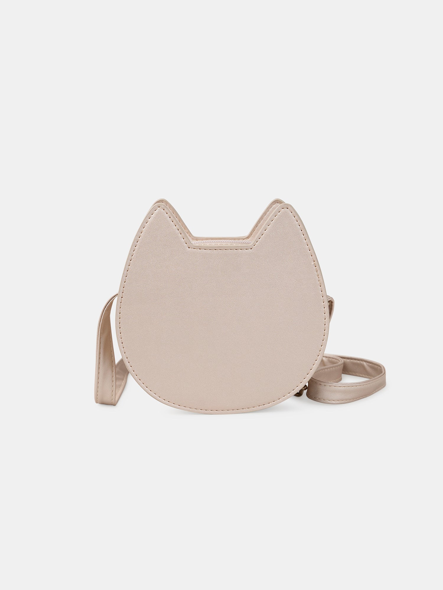 Borsa a tracolla con testa di gatto rosa Bambina - Image 7