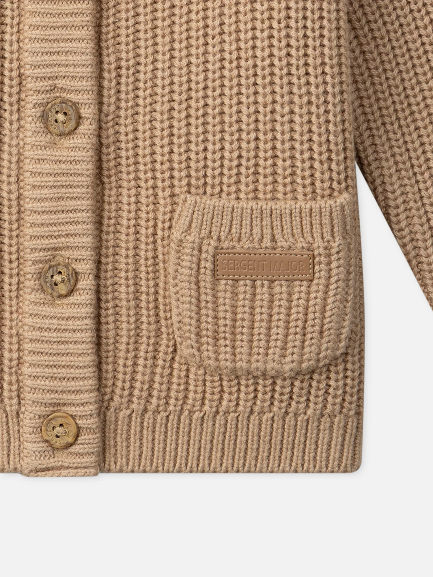 Cardigan beige per bambino - Image 5