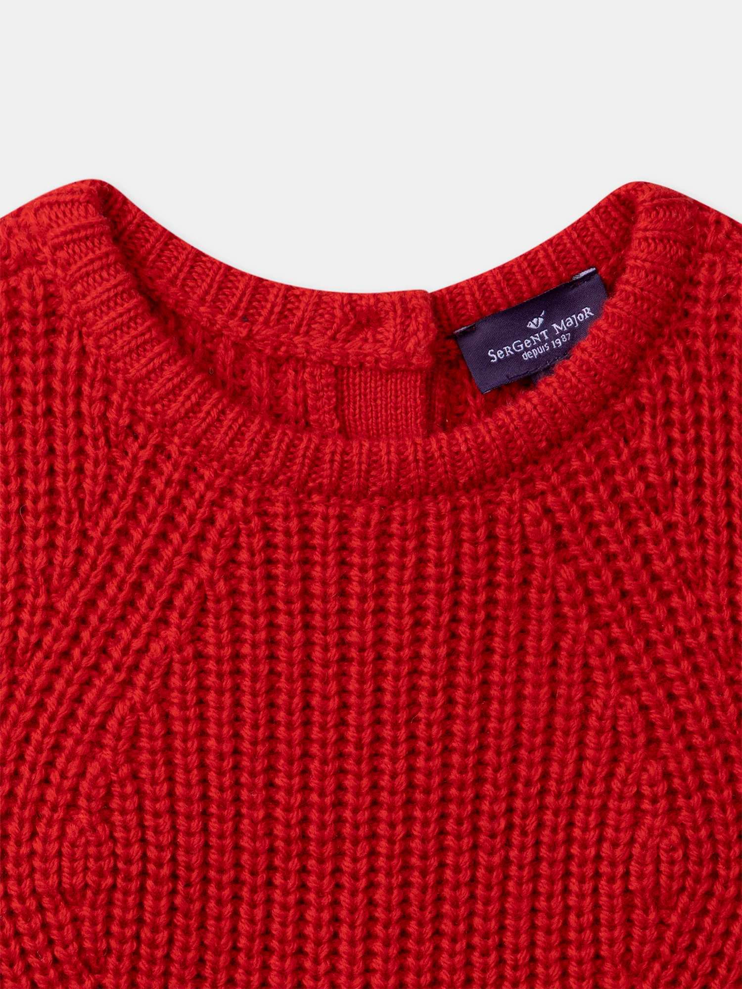 Cardigan Senza Maniche Rosso per Bambina - Image 6