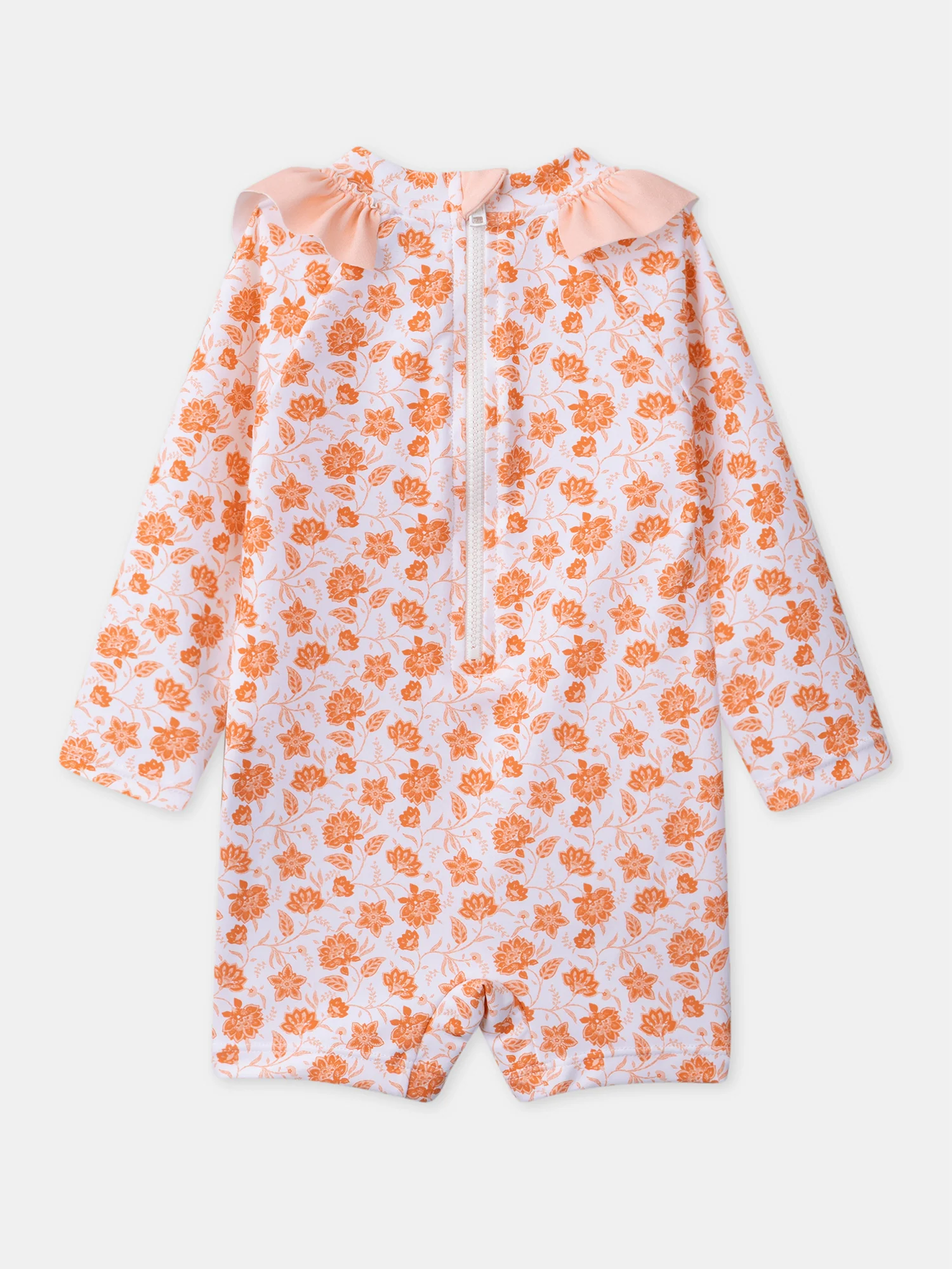 Costume da bagno UPF 50+ con stampa floreale - Image 4