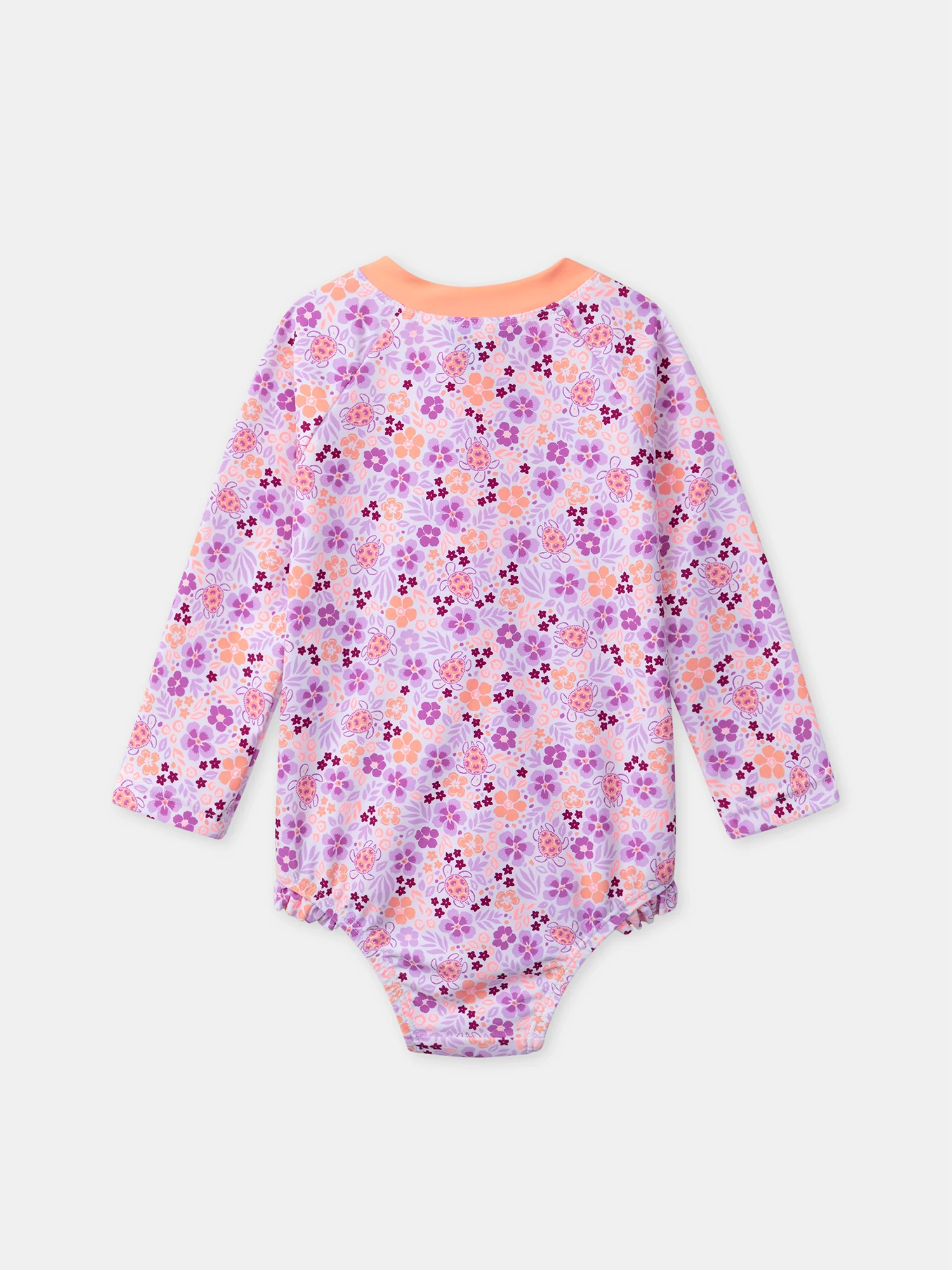 Costume da bagno UPF 50+ con stampa floreale - Image 5