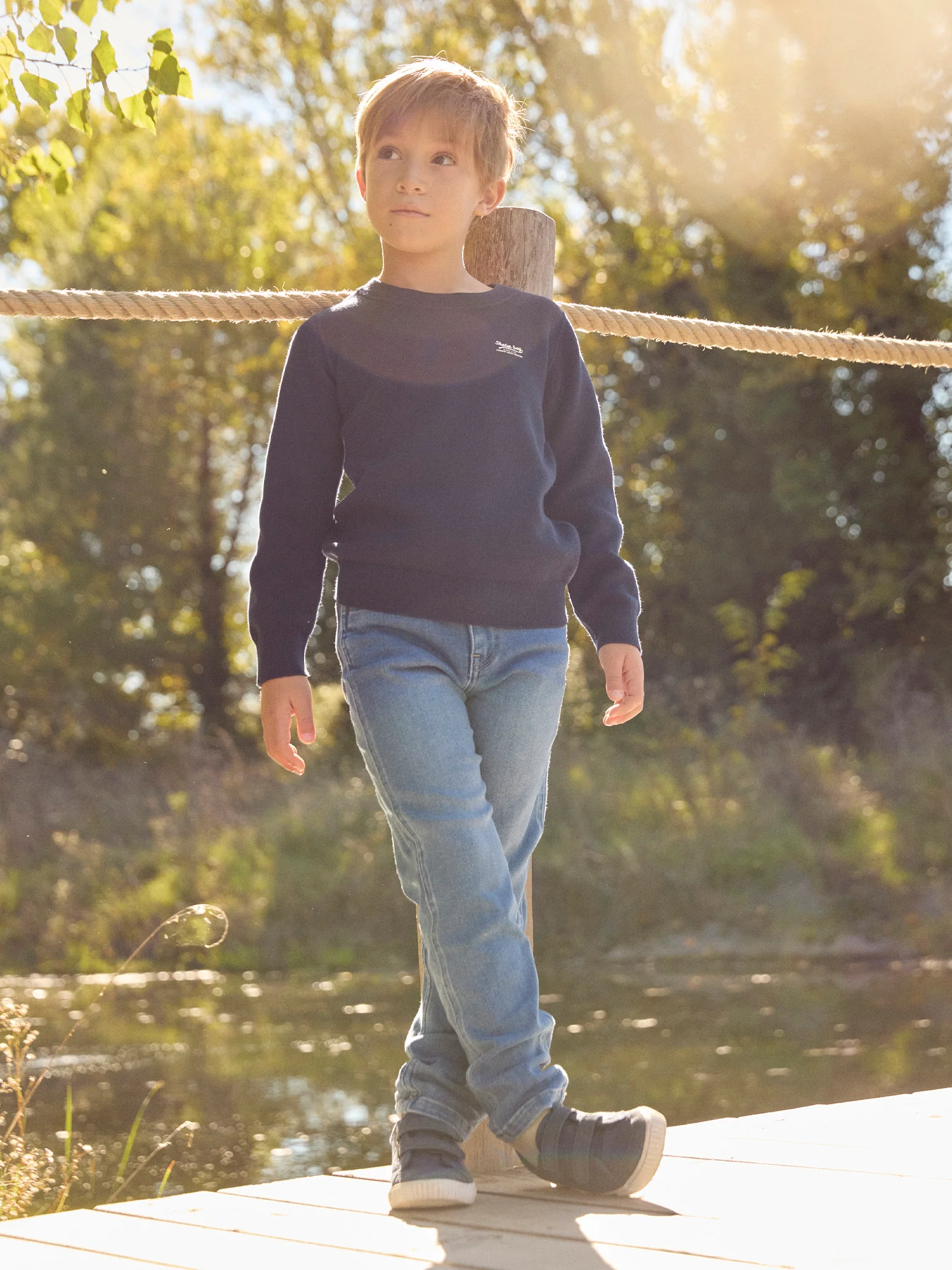 Jeans in Denim per Bambini - Image 3