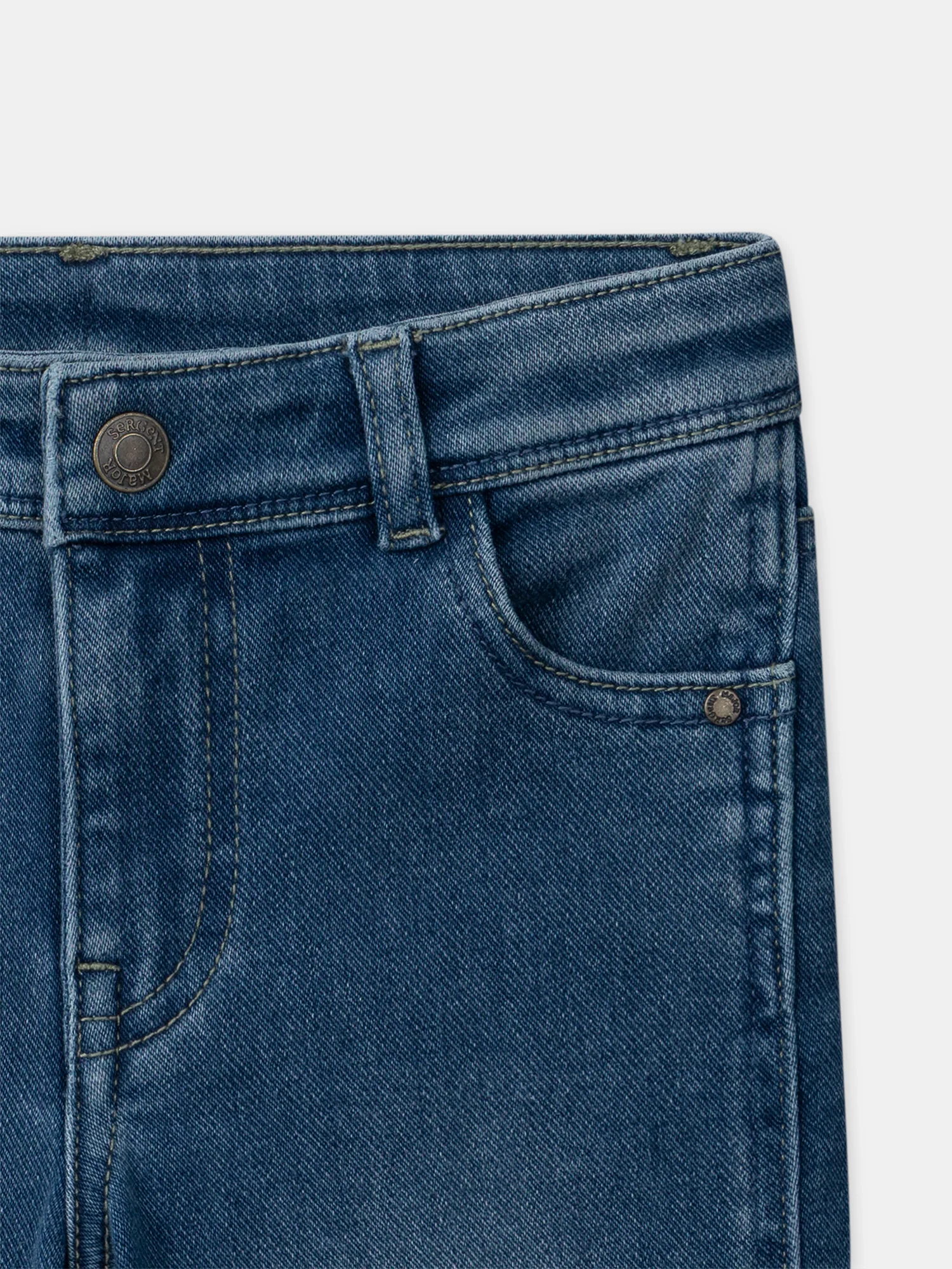 Jeans in Denim per Bambini - Image 4