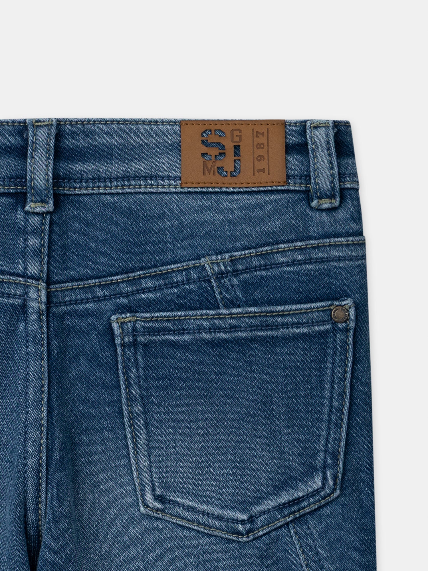 Jeans in Denim per Bambini - Image 6