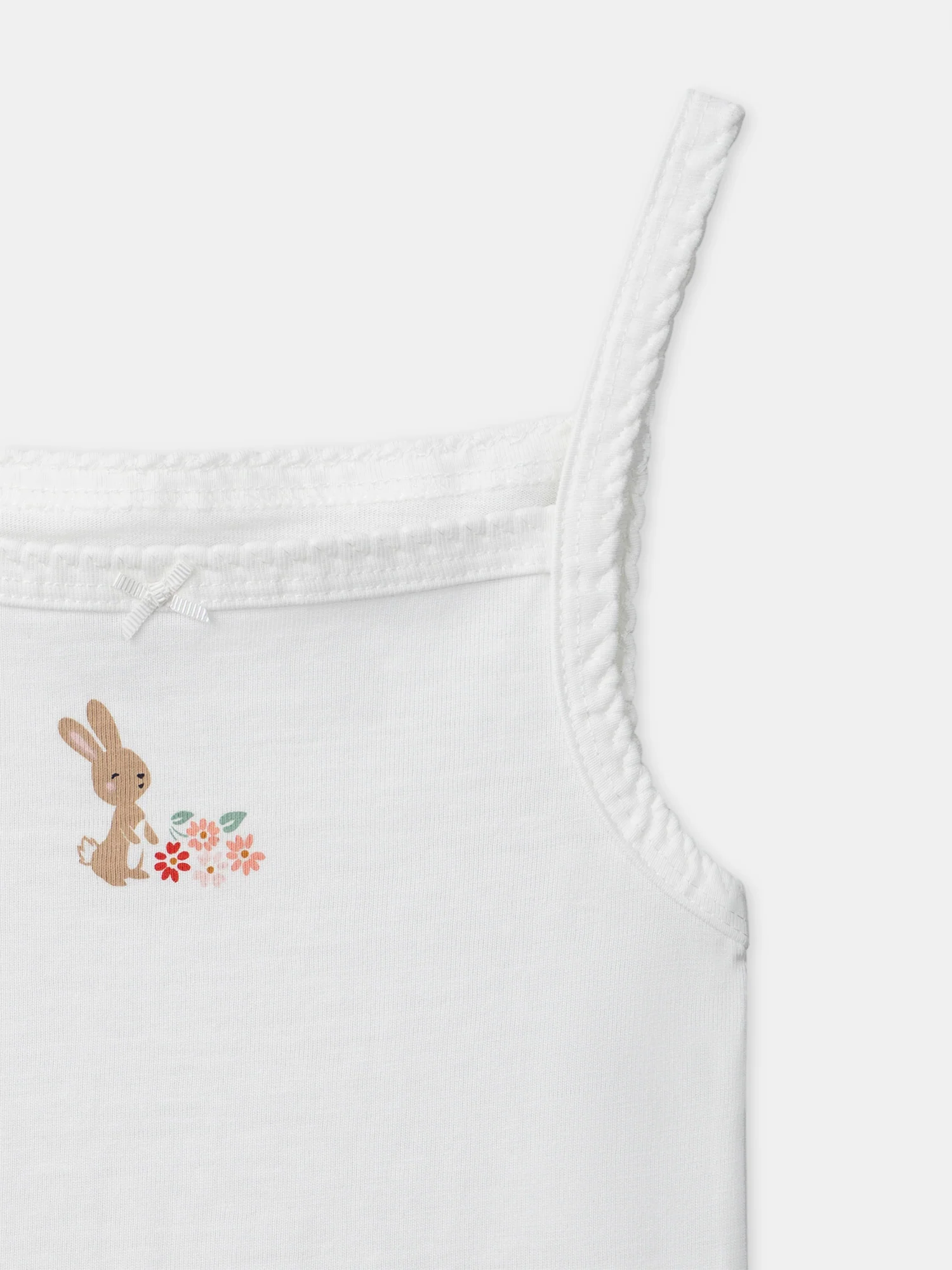 Pacco di 2 canotte con coniglietta per ragazze - Image 3