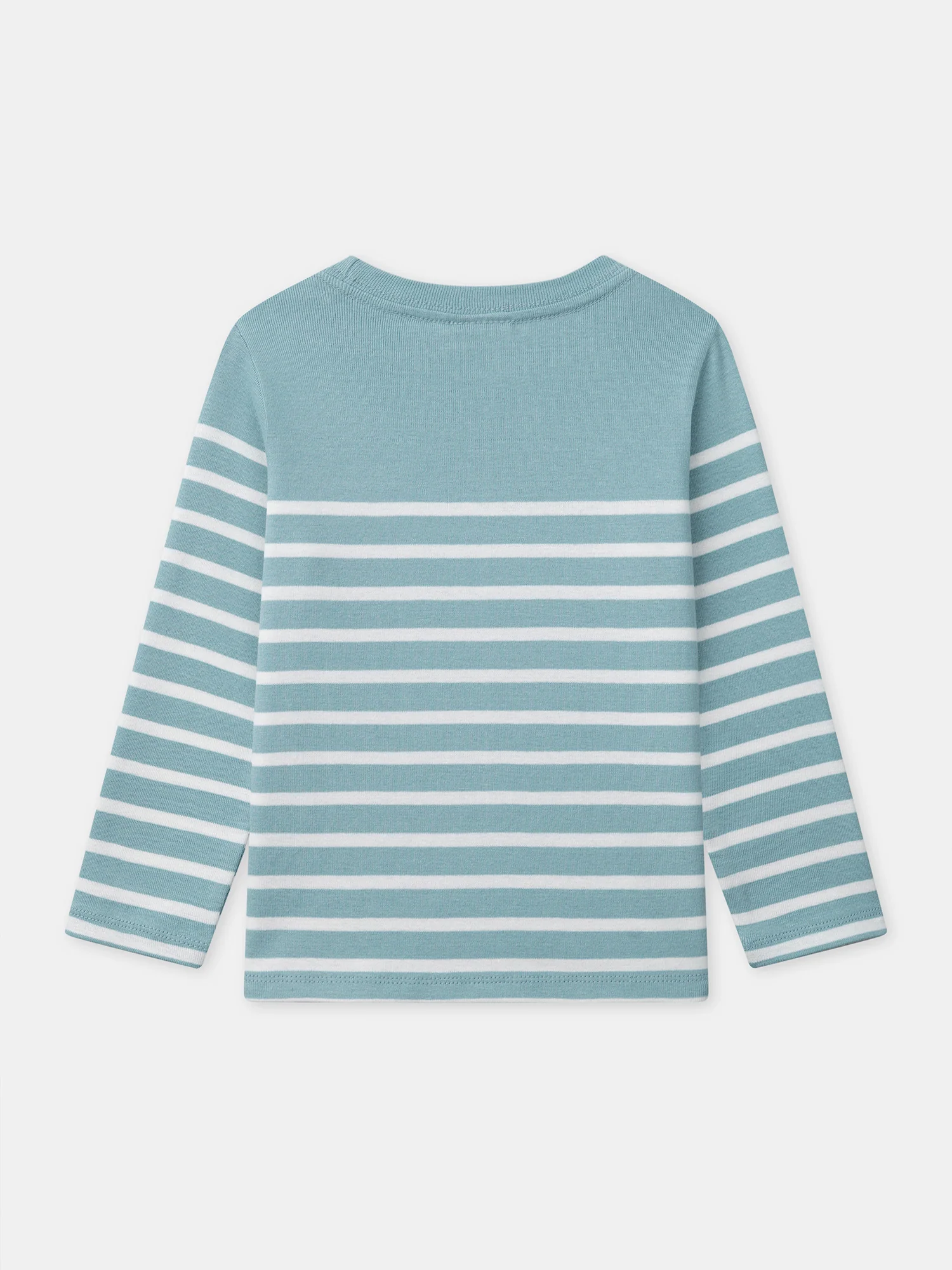 Maglietta blu a righe con maniche lunghe per ragazzi - Image 5