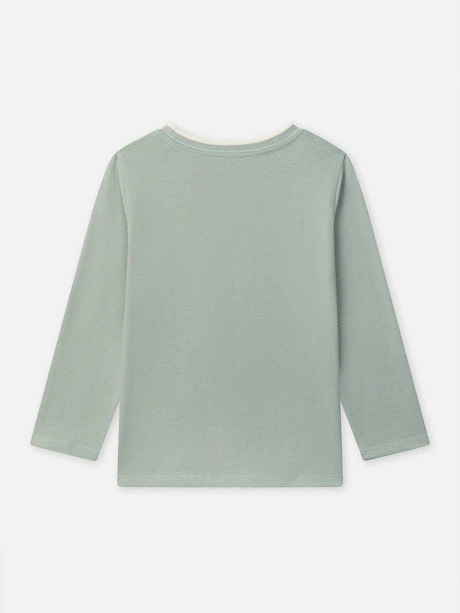 T-shirt verde a maniche lunghe per ragazzi - Image 6