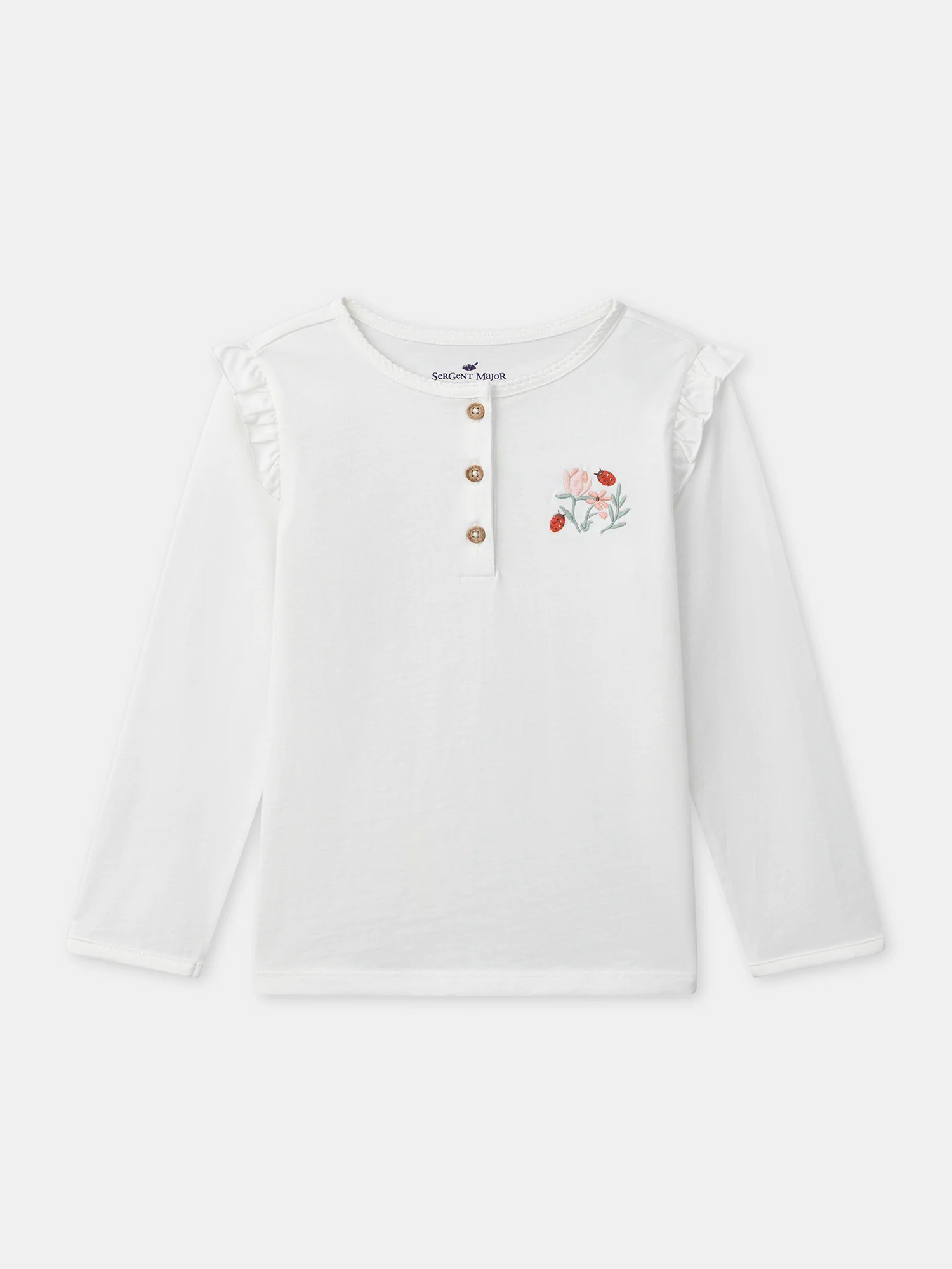 Pigiama per Bambina con Volant e Strisce - Image 4