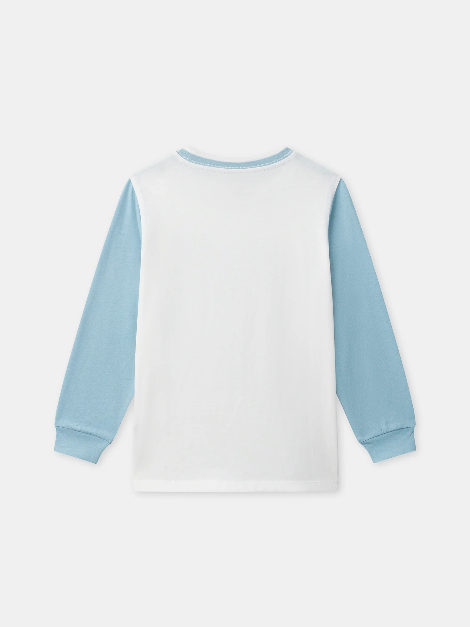 Pigiama blu con stampa di dinosauro per bambino - Image 6