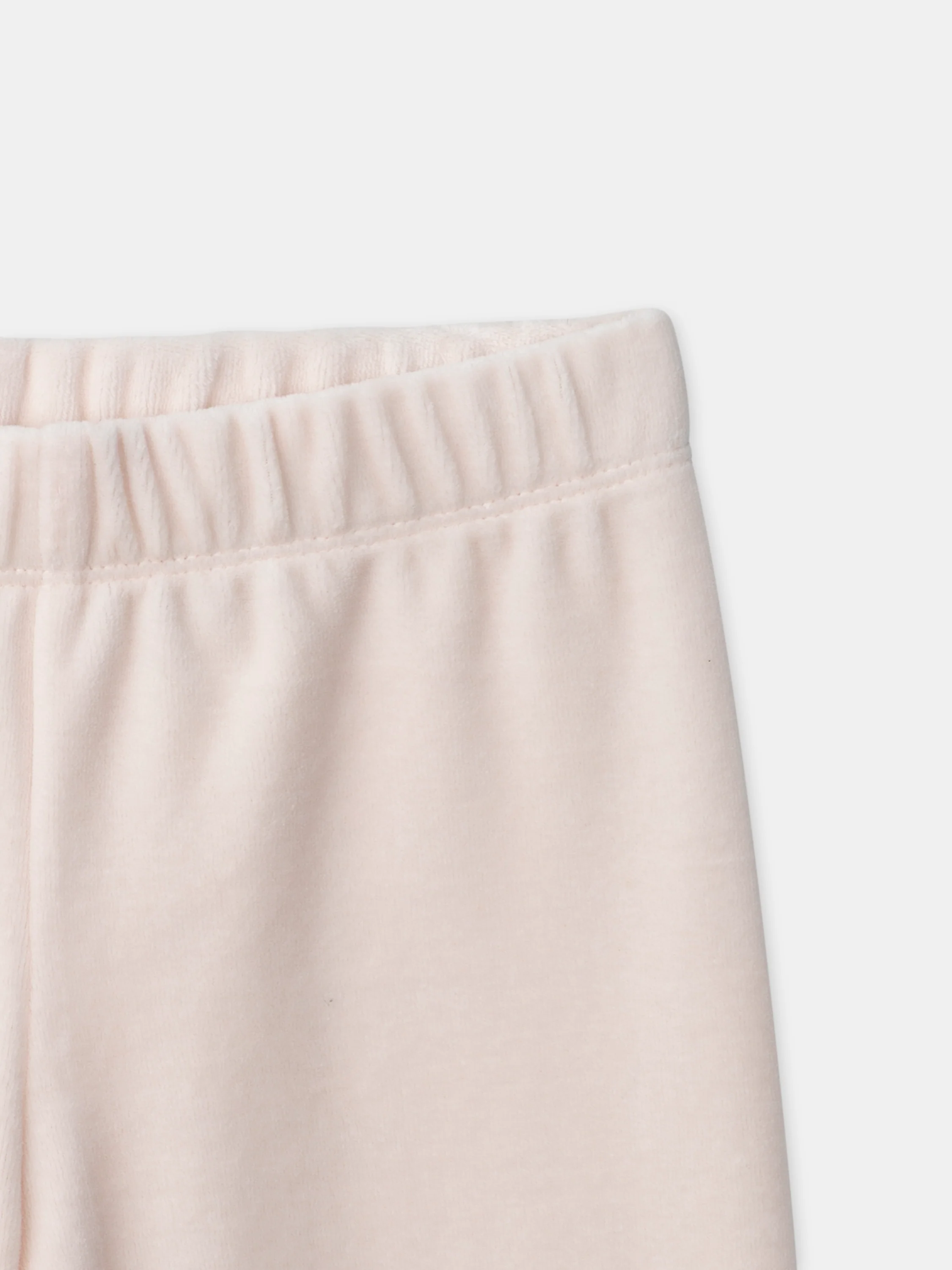 Pigiama in velluto rosa chiaro per ragazze - Image 8