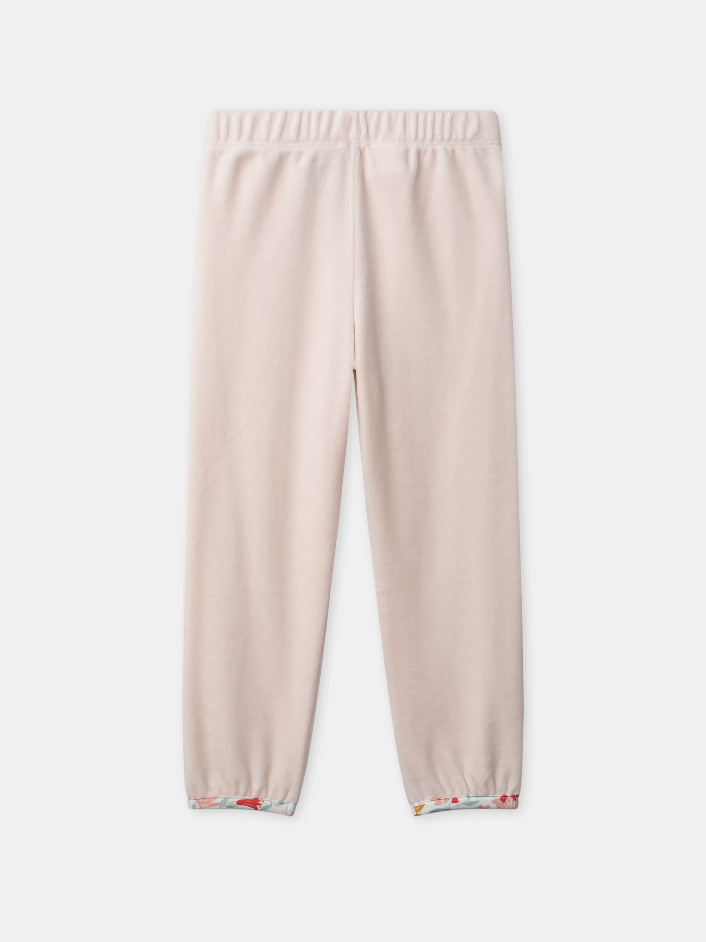 Pigiama in velluto rosa chiaro per ragazze - Image 9