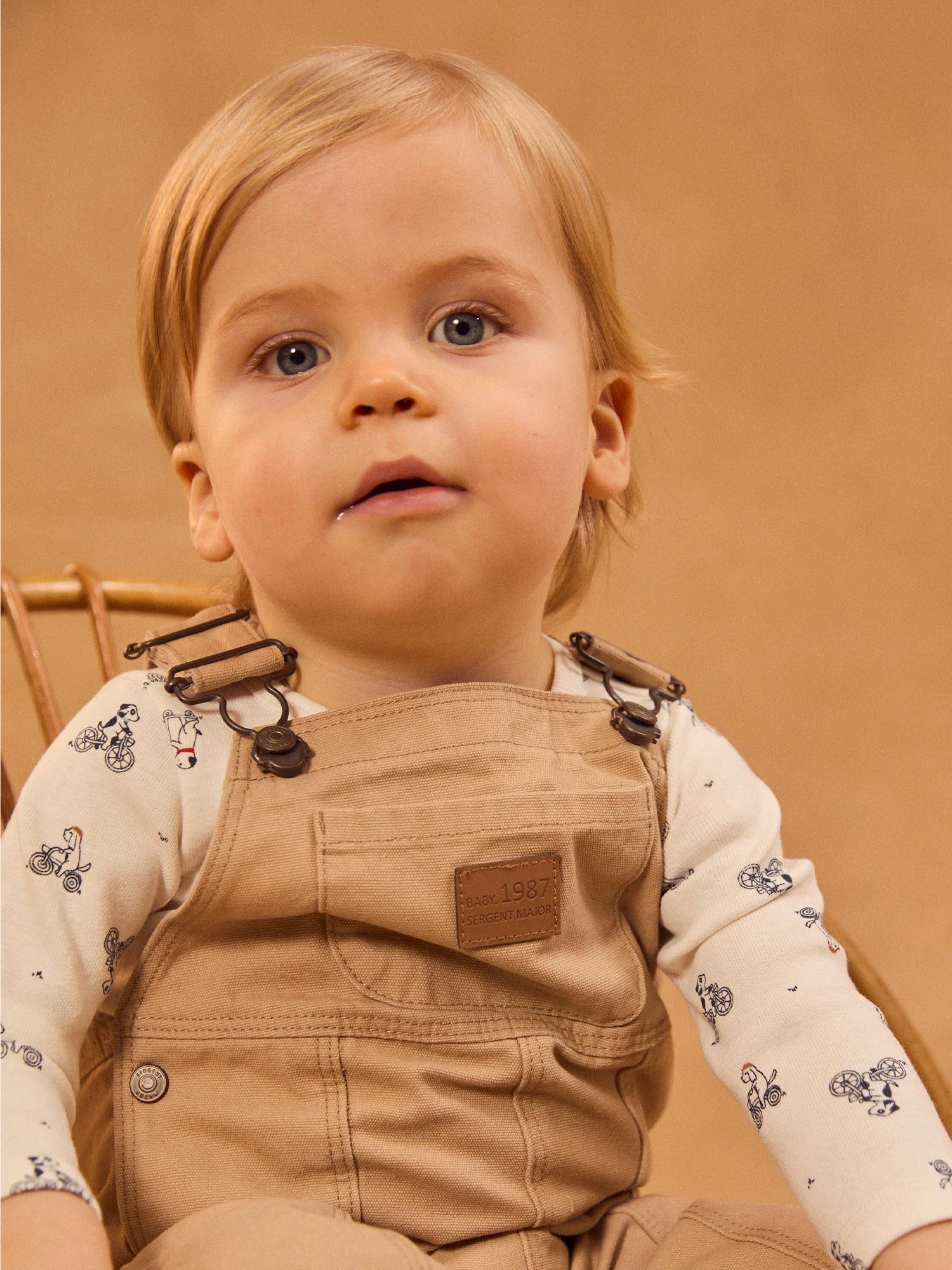 Salopette Beige per Bambino - Image 3