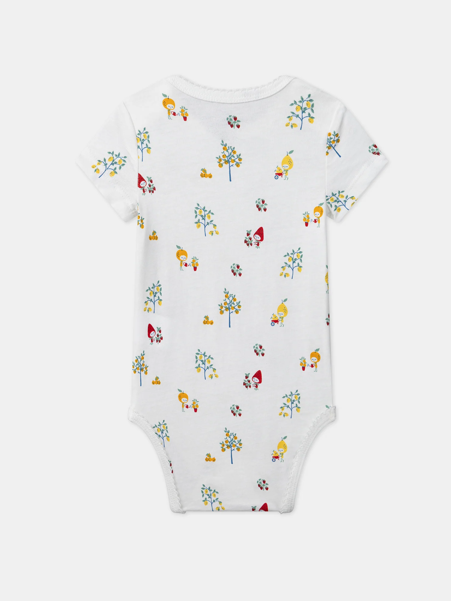 Set di 3 body a maniche corte per bambine in cotone biologico - Image 10