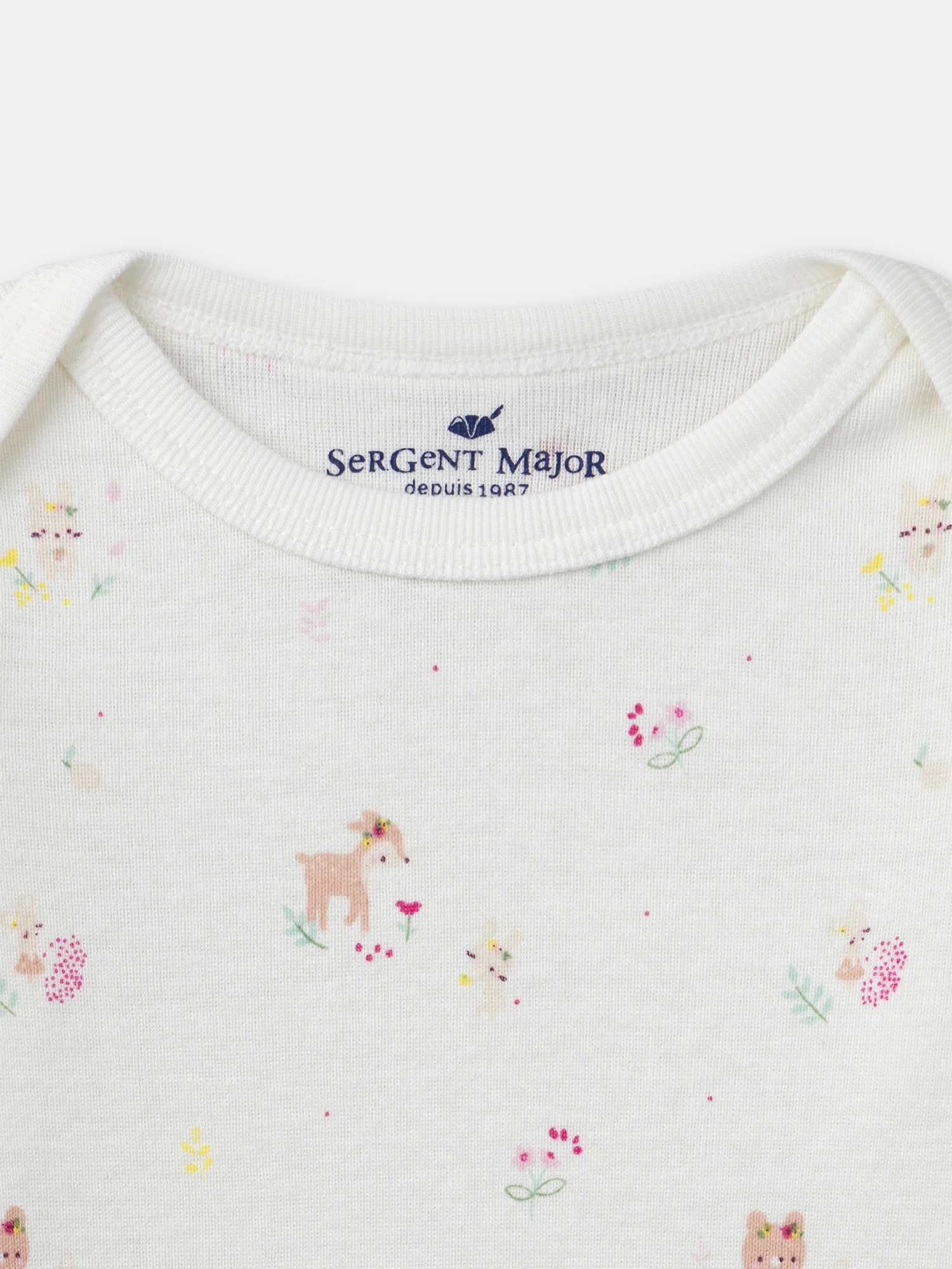 Set di 3 body per bambine, a maniche lunghe, in cotone biologico - Image 3