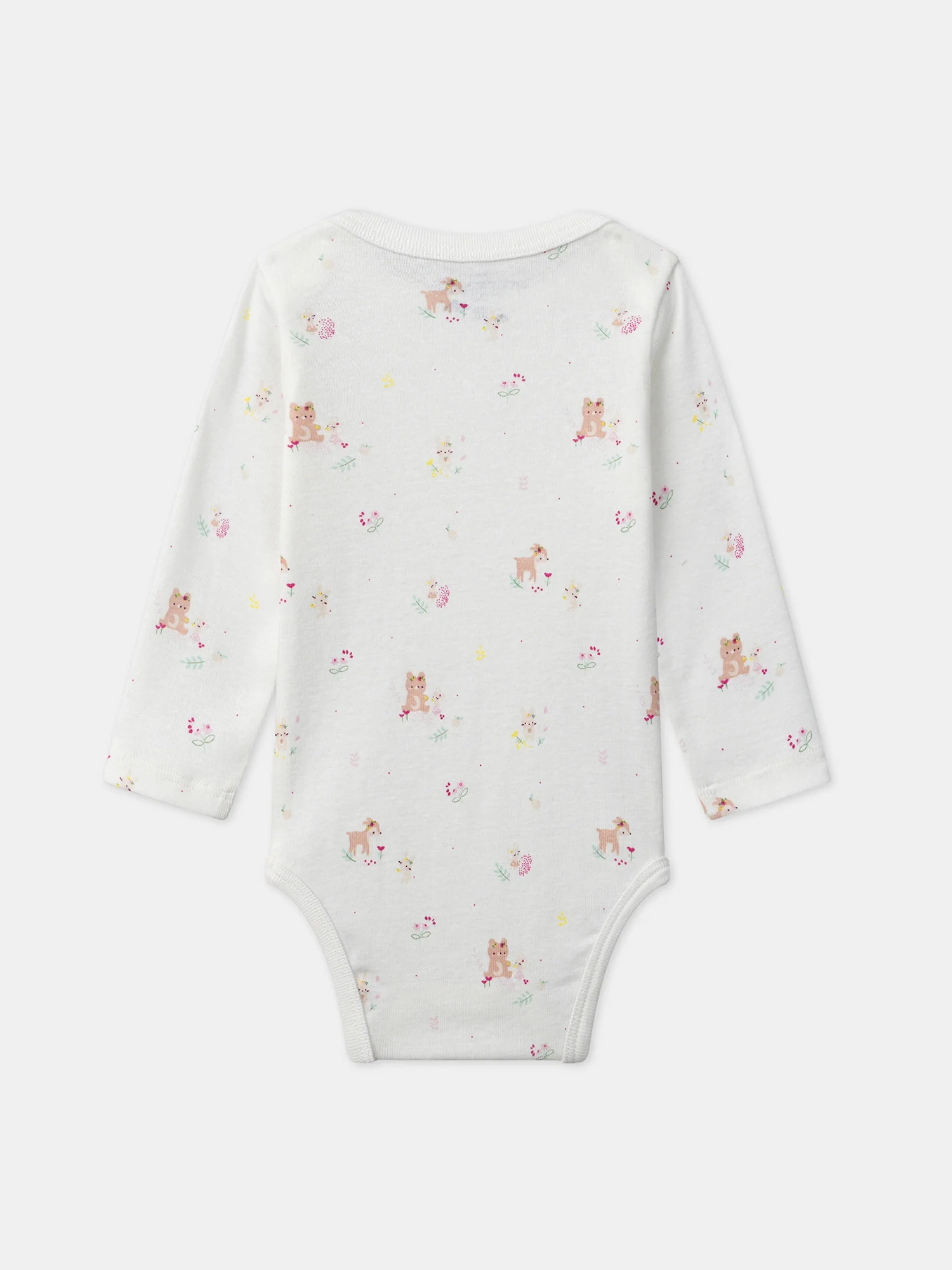 Set di 3 body per bambine, a maniche lunghe, in cotone biologico - Image 4