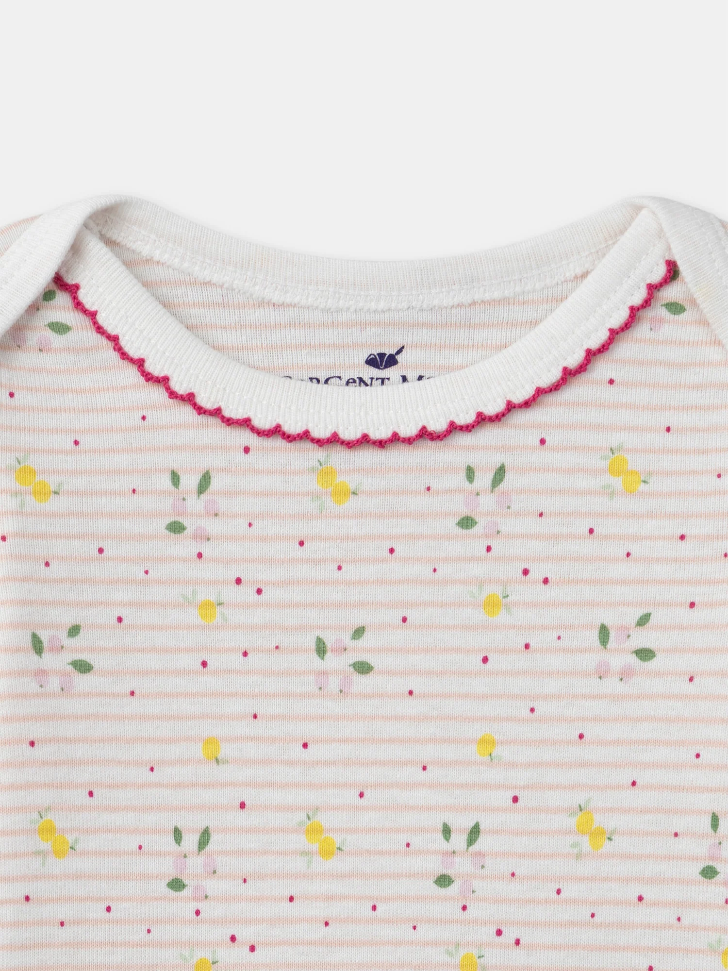 Set di 3 body per bambine, a maniche lunghe, in cotone biologico - Image 6