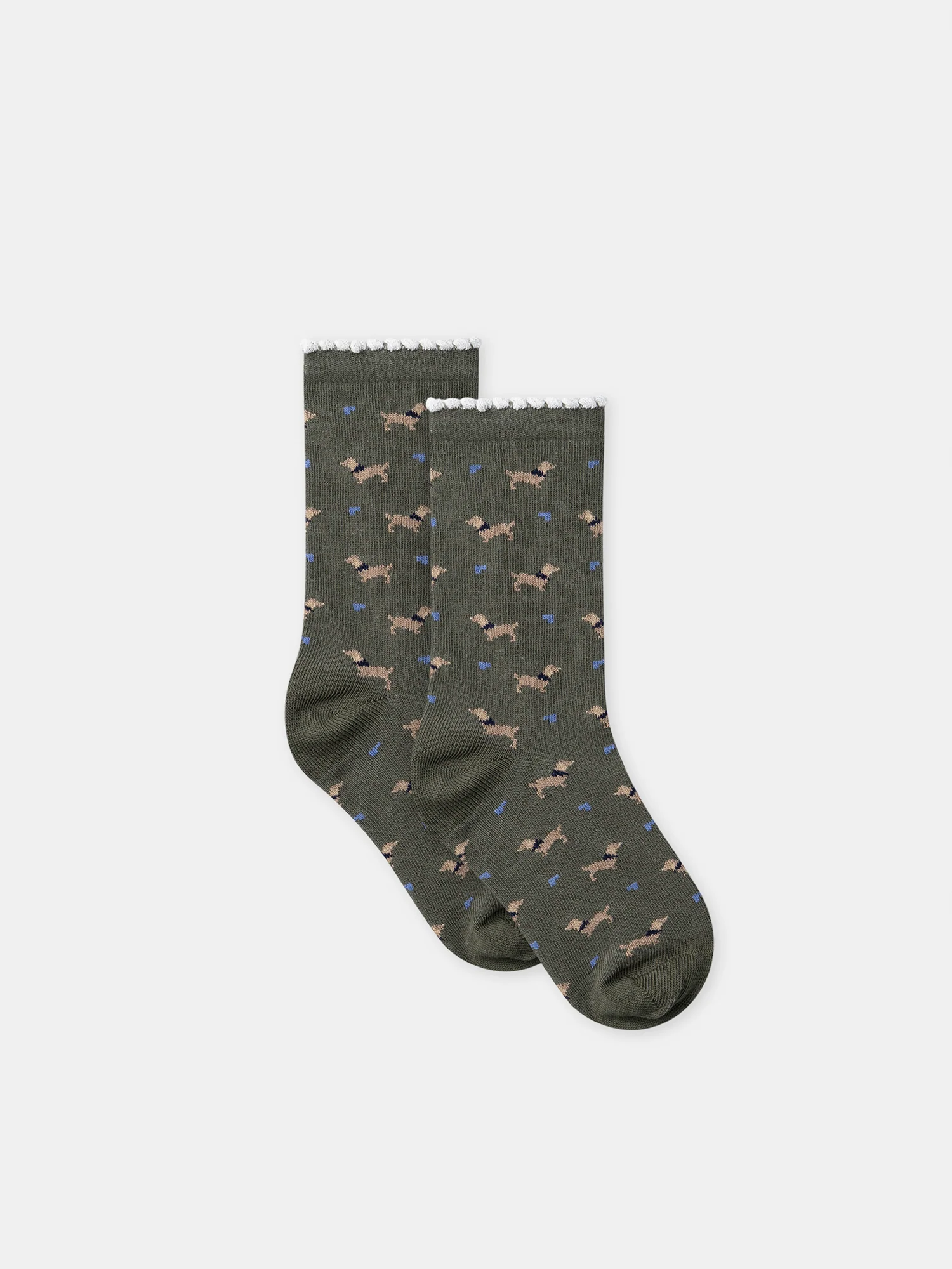 Set di 3 paia di calzini stampati per ragazze - Image 11