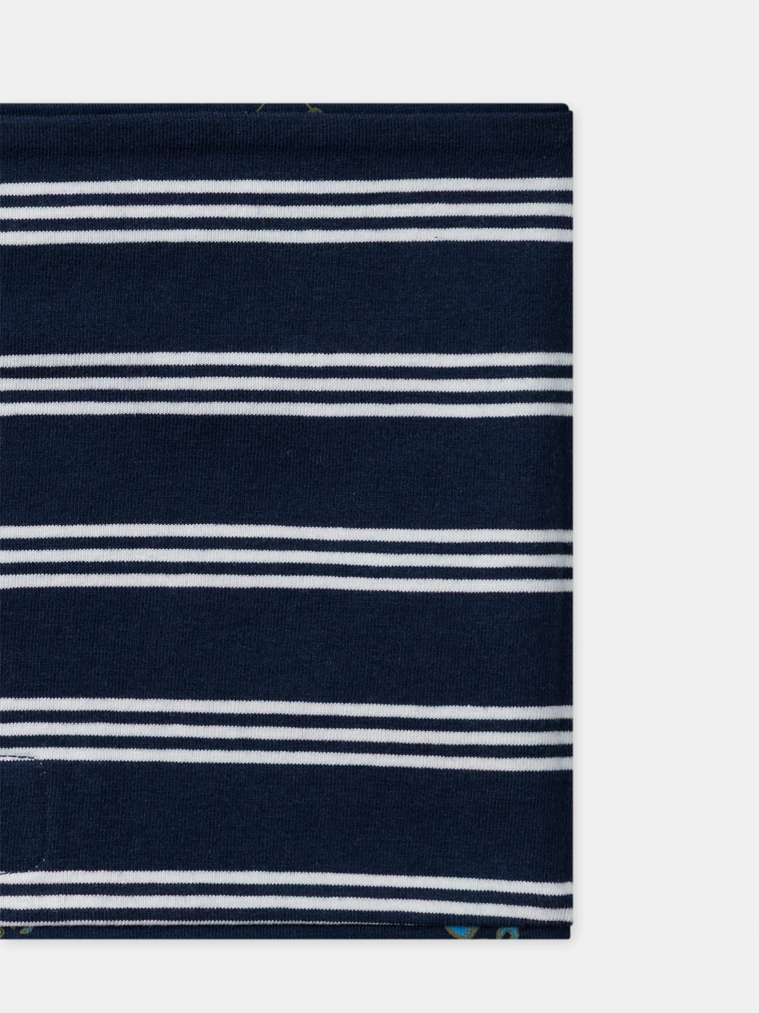 Snood blu scuro con stampa di skate e torre Eiffel per bambino - Image 12