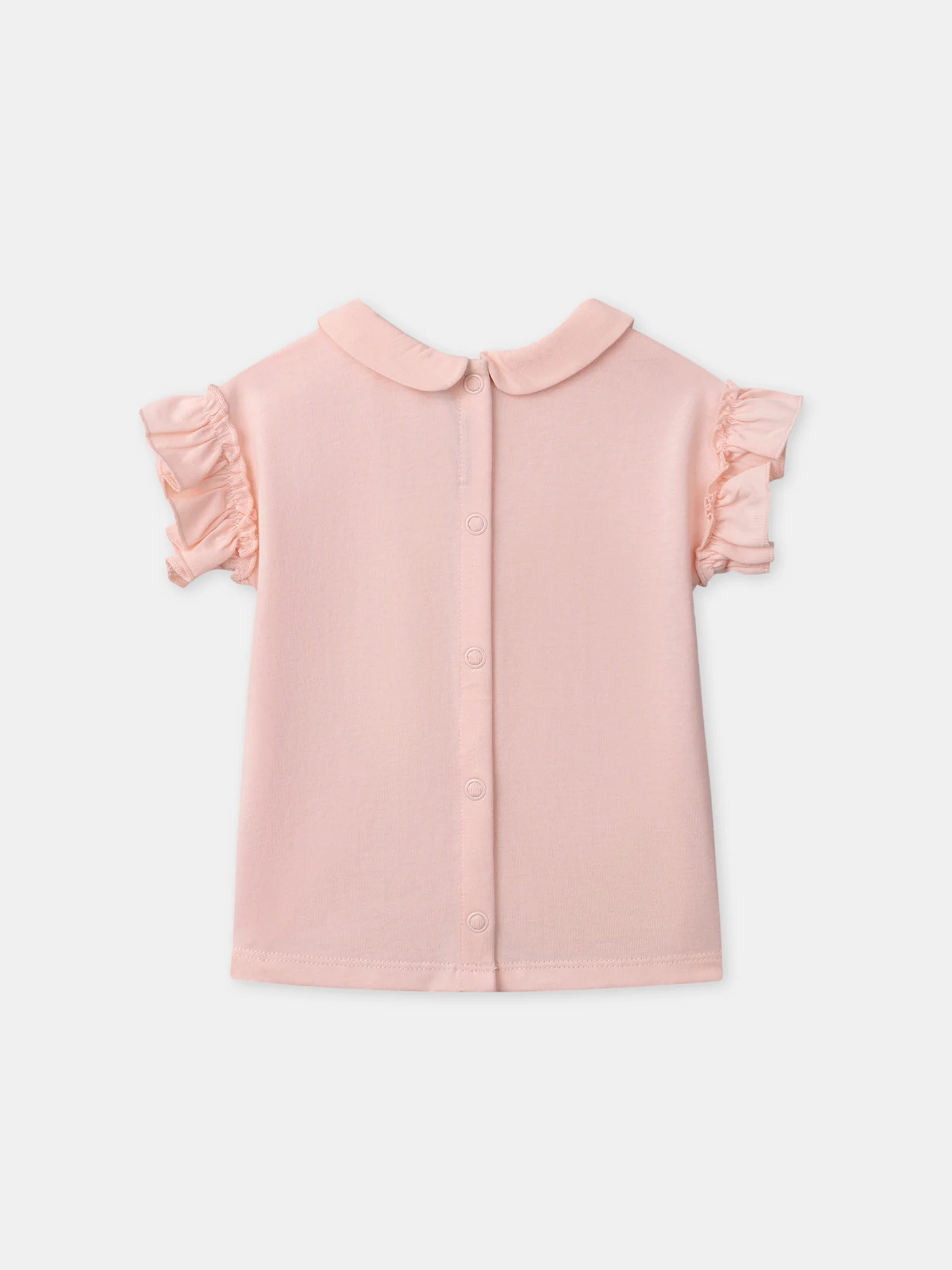 T-shirt rose clair Bébé Fille - Image 3